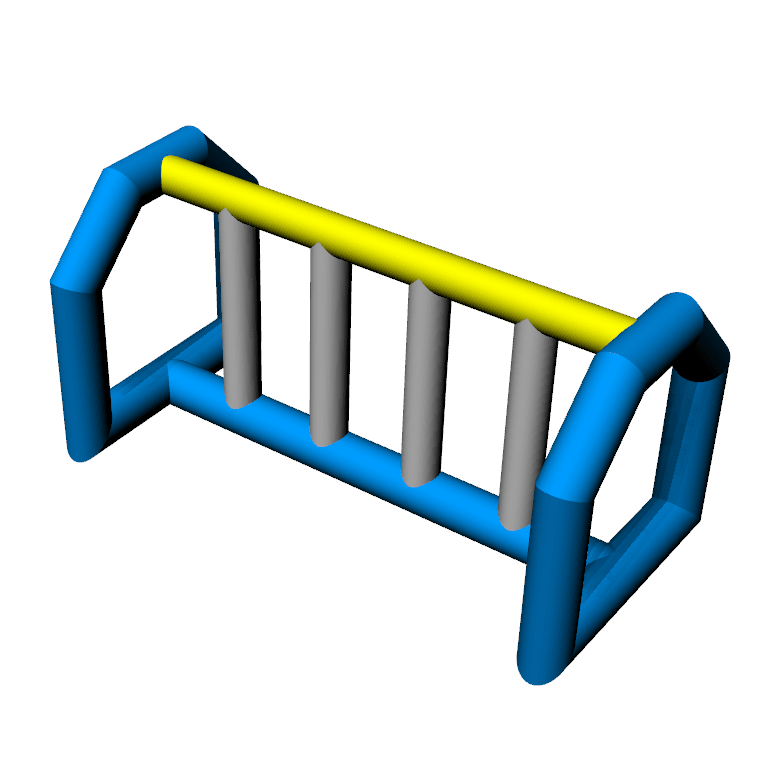 Bouncia Swimming Pool Water Games Colum Bridge Single Inflatable Water Games image18