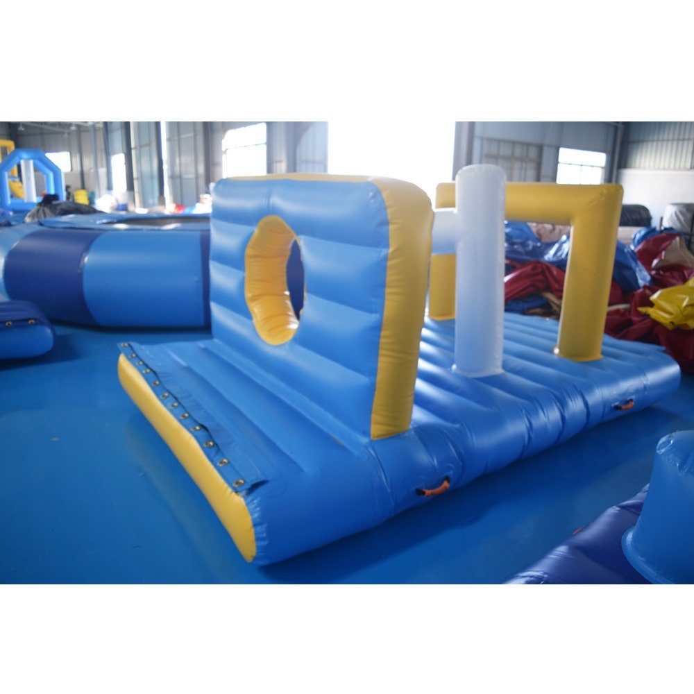 Bouncia Inflatable Floating Water Obstacle Course For Pool Mini Inflatable Water Park image4