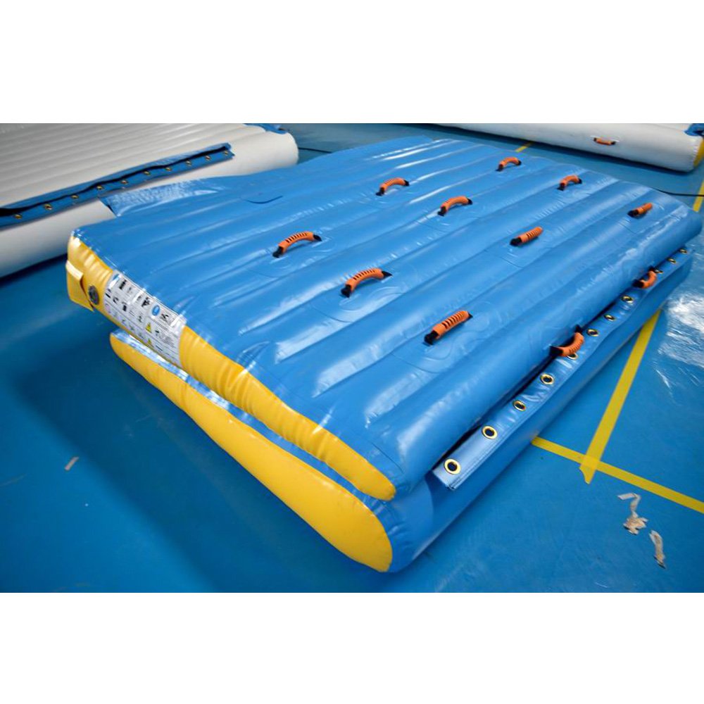 Bouncia TUV Certiifcate Inflatable Ramp for Pool Single Inflatable Water Games image11