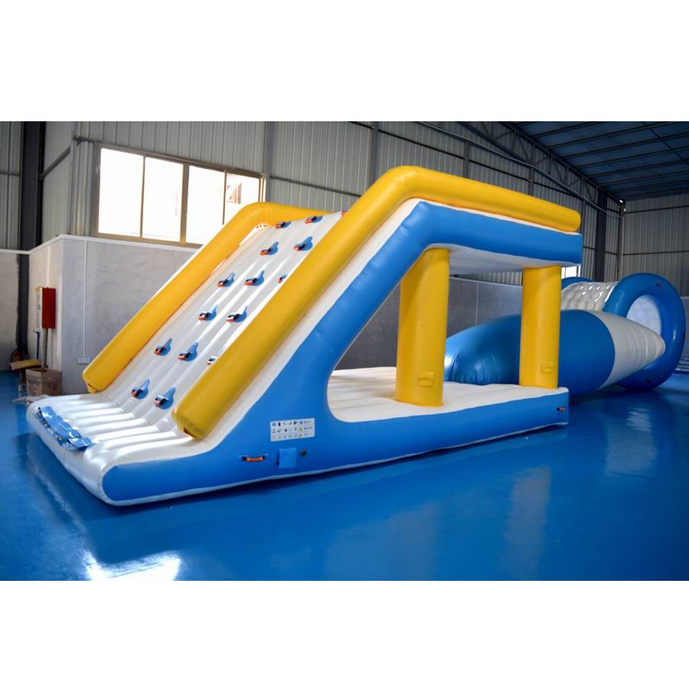 Bouncia Commercial Grade Inflatable Water Jump Pillow For Lake Single Inflatable Water Games image13