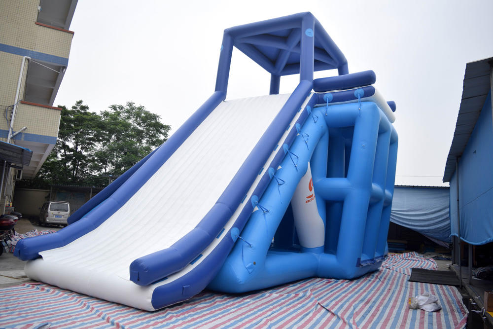 giant inflatable water tower with blob undefined